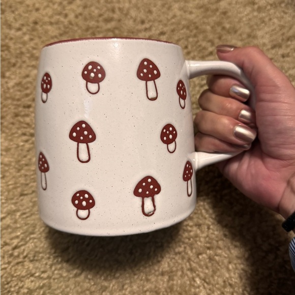 Tabletops Gallery Other - Mushroom Pattern Ceramic Mug